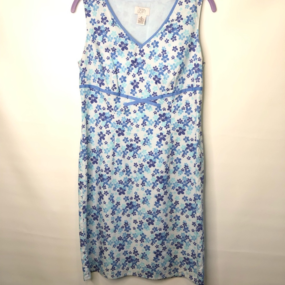 Ann Taylor floral dress EUC size 6